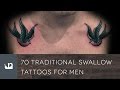 70 Traditional Swallow Tattoos For Men