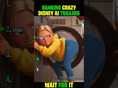 RANKING CRAZY AI DISNEY TRAILERS