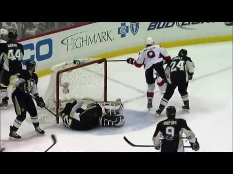 Genius assist by Spezza @ Penguins