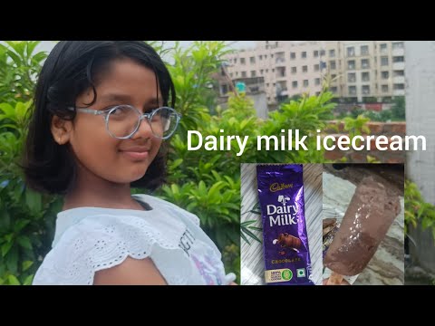 Diary milk icecream #icecream #dairymilk