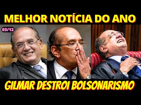Gilmar Mendes destrói Bolsonarismo e acaba com impeachment do STF 