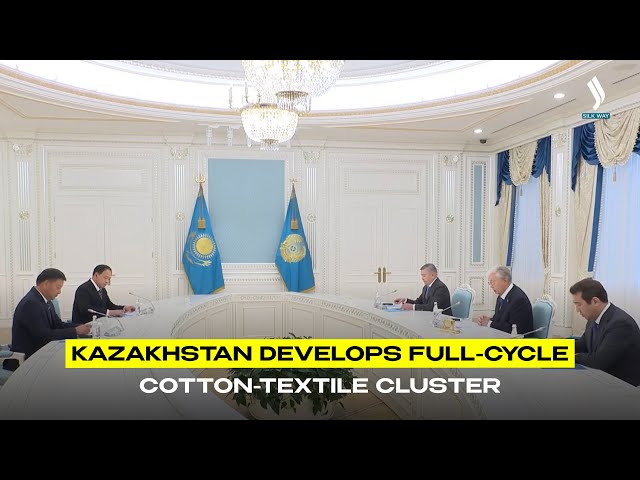 Kazakhstan develops full-cycle cotton-textile cluster