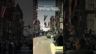 Pembunuhan Presiden AS ke-35 John F Kennedy, Tewas saat Tugas di Dallas Texas, Diserang 2 Tembakan