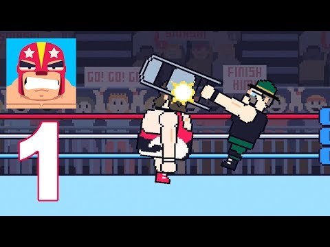 Rowdy Wrestling - Walkthrough Gameplay Part 1 - Lieutenant Mayhem TOURNAMENT (Android Ios) - YouTube