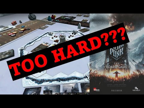 DGA Vlogs: Frostpunk Board Game Too Hard?  Try These House Rules!