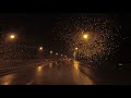 ASMR Highway Driving in the Rain at Night (No Talking, No Music) - Daegu to Seoul, Korea