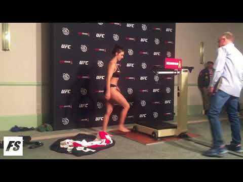 UFC 222: Ashley Yoder vs. Mackenzie Dern Official Weigh-ins
