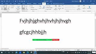Word 2019- View və Help tabları