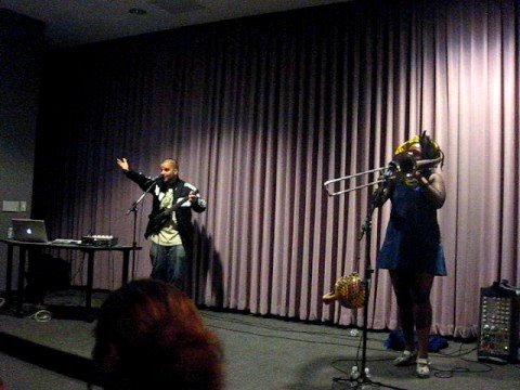 Toli Nameless & Yako440 Live Empire State College Syracuse NY - C jam blues