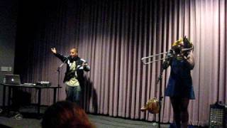 Toli Nameless & Yako440 Live Empire State College Syracuse NY - C jam blues