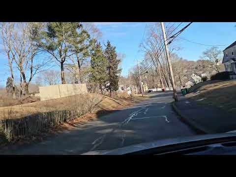 a New England back road. Plymouth,MA
