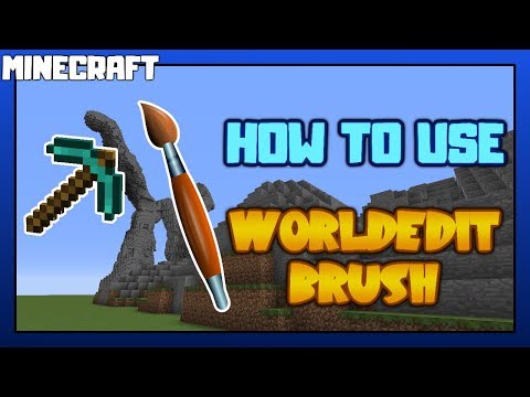 Stingray Productions - MINECRAFT | How to Use Worldedit Brush!