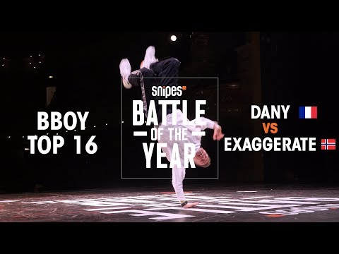 Dany (FRA) vs Exaggerate (NOR) | BOTY 2018 1V1 BBOY TOP 16
