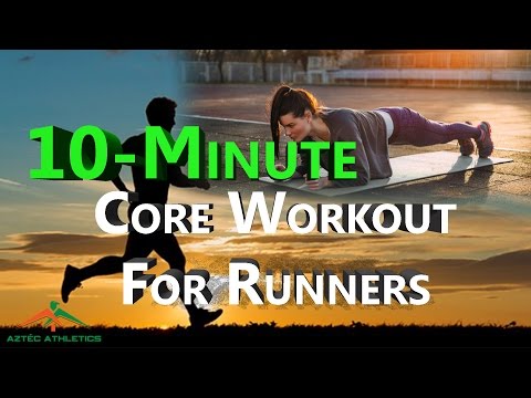 10-MINUTE CORE WORKOUT FOR RUNNERS✔