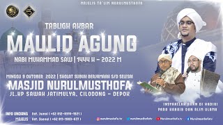 Download lagu 🔴 LIVE | Maulidul Rasul |  Minggu, 09.10. 22 | Masjid Nurul Musthofa Center, Depok - Jawa Barat mp3