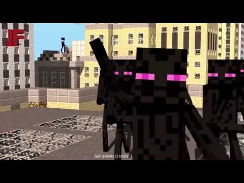 ♪ "Enderman" - A Minecraft Parody of PSY - Gentleman (Music Video)