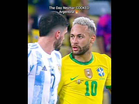 Neymar vs Argentina 😈🔥
