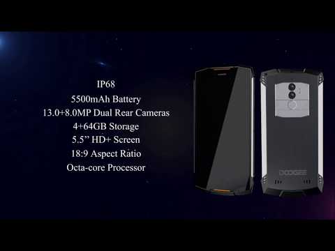 DOOGEE S55 5.5 inch IP68  waterproof 4G  Smartphone Test - Features - Price