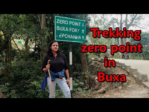 Trekking Zero point in buxa II buxa jayanti tour by road II buxa tour place