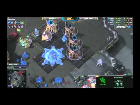 Lotv TvP #4 TY vs Hero @ Orbital Shipyard "Bio, Ghosts, and Libs"