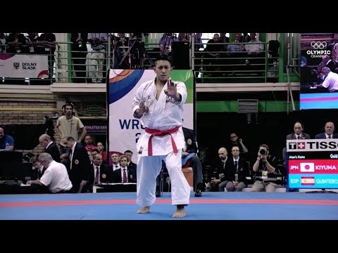 World Games 2017 - Male Kata FINAL - Kiyuna vs. Quintero