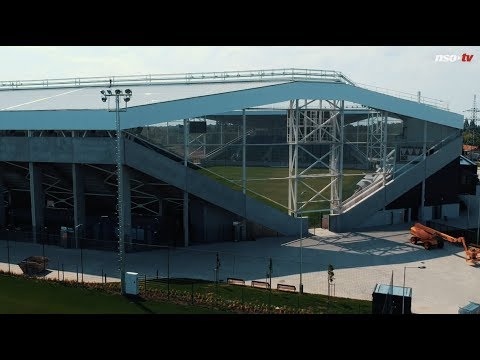 Drónnal lestük meg az új szegedi sportkomplexumot