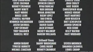 Remember The Titans (2000) End Credits (TBS 2007)