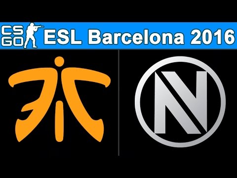 EnVyUs vs. fnatic [Map 1 BO1] ESL Barcelona CS:GO Invitational