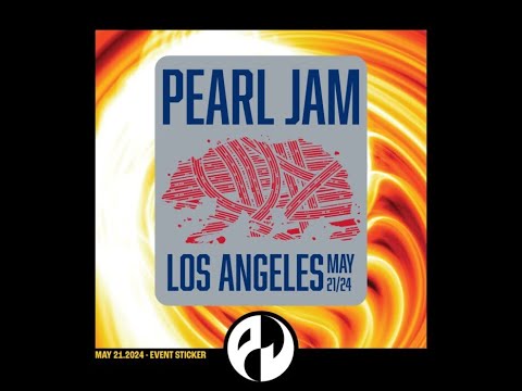 Pearl Jam Live 05/21/24 Los Angeles, CA 4K FULL SHOW FRONT ROW