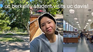 uc berkeley student visits uc davis!
