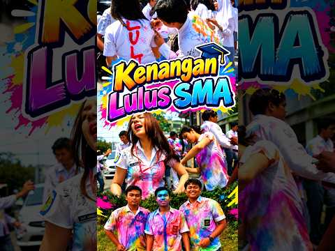 Kenangan Masa SMA:Lulus Corat Coret Seragam #coratcoret #seragamsekolah