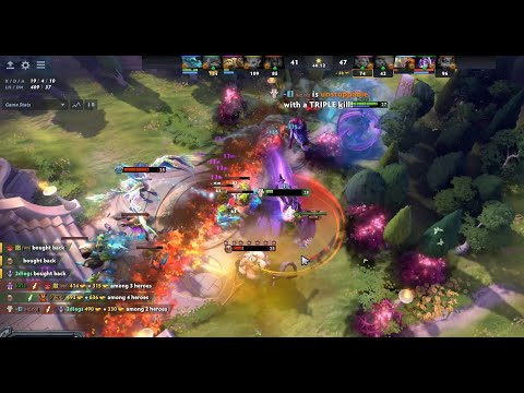 Juggernaut Rampage Moment | Nice play from Dire