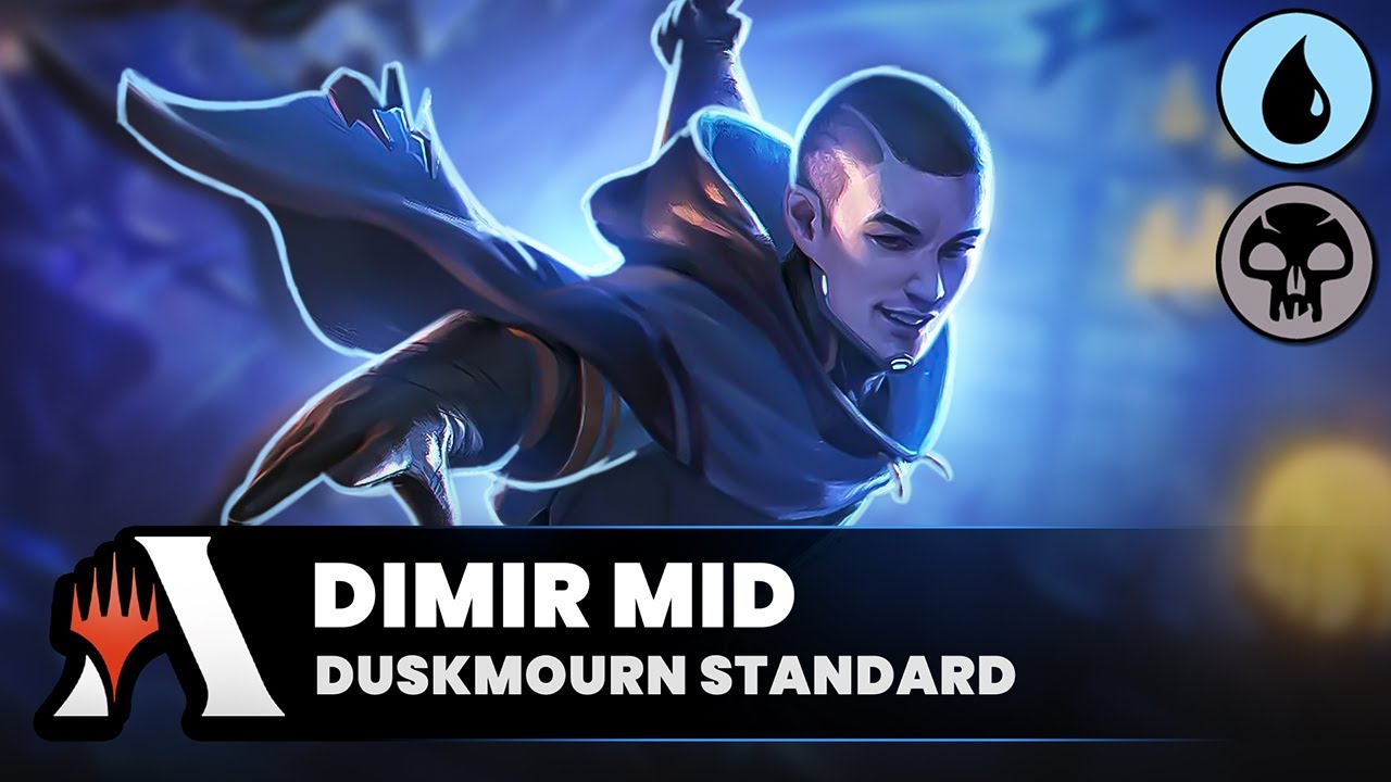 💧💀 DIMIR MID | Um DECK SÉRIO no STANDARD com DUSKMOURN! (Magic Arena)
