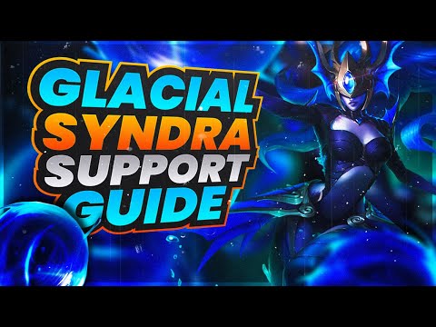 How To Play GLACIAL SYNDRA SUPPORT with a HIGH ELO VIABLE Build -- Season 12 League of Legends
