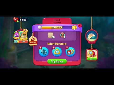 Fishdom Ads Mini Games - Super Hard Level 6518 - Save The Fish Mobile Game #fishdom