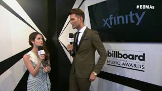 Laura Marano and A.J. Gibson Magenta Carpet Intro - BBMAs 2016