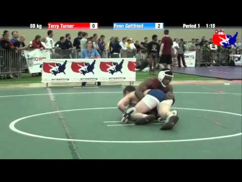 Terry Turner vs. Penn Gottfried at 2013 ASICS University Nationals - FS