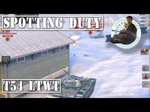 WOT Blitz - T-54 ltwt - Spotting Duty ||WOT Blitz||