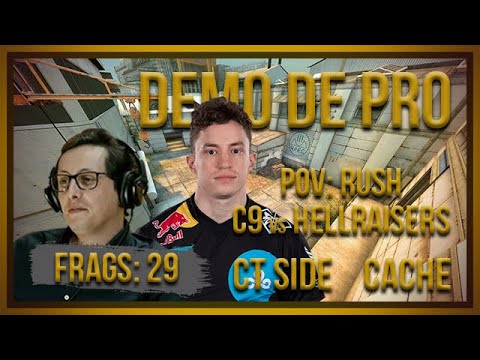 [PT] zorlaK Analisa: PoV RUSH - CLOUD 9 vs HELLRAISERS - CACHE (CT-SIDE) [Demo de Pro]