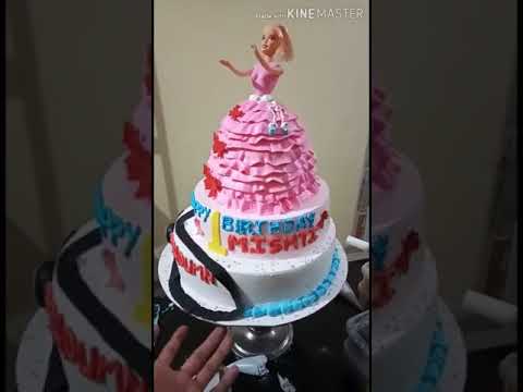 #shorts #youtubeshorts | Anvi's 1st Birthday cake | Avni's style