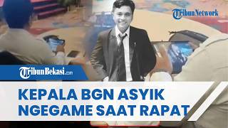 Aksi Memalukan Pejabat BGN Jambi Main Game di Tengah Rapat Penting Persiapan Lebaran