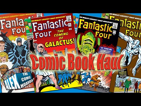 Huge Silver Age Fantastic Four Comic Book Collection Haul | Tons of Keys!
