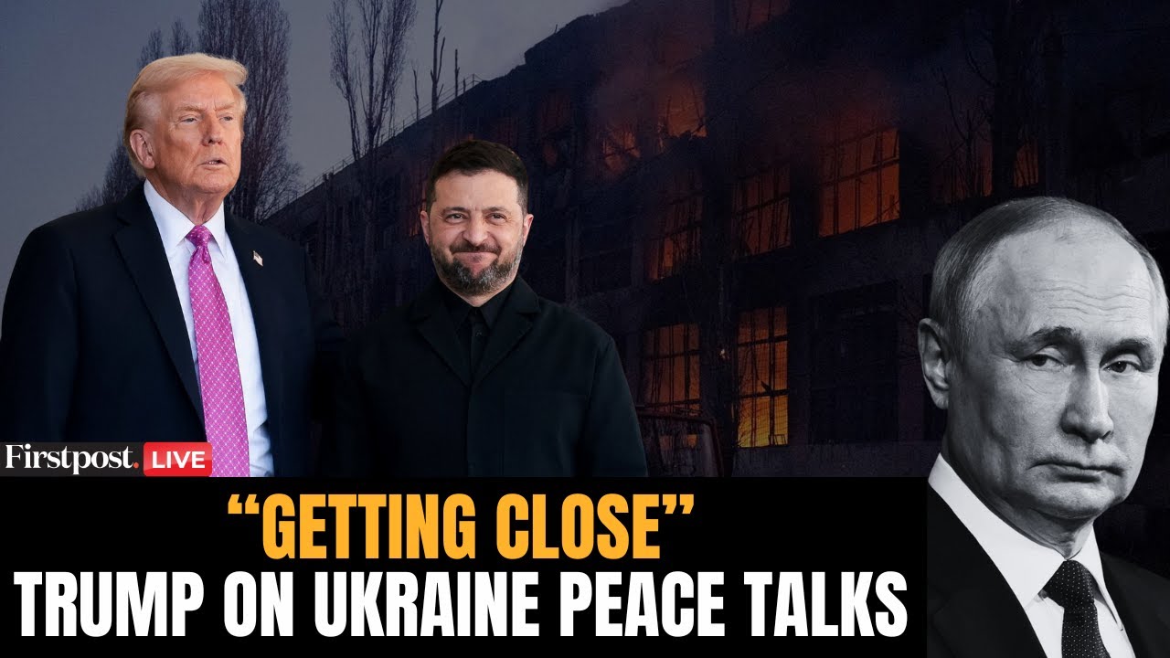 LIVE: Trump Tells Ukraine to Move 'Quickly' to End War Ahead of U.S. Russia Talks | Zelensky | Putin