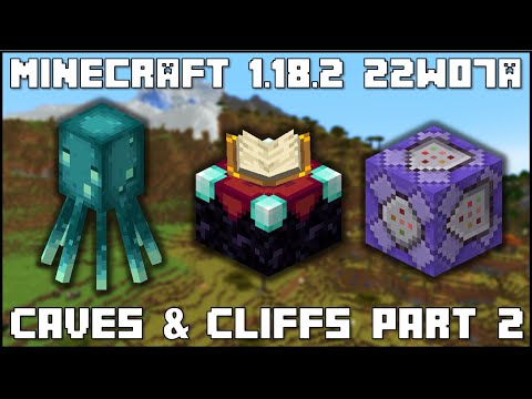 Minecraft 1.18.2 - Snapshot 22w07a - Biome Tags & Bug Fixes!