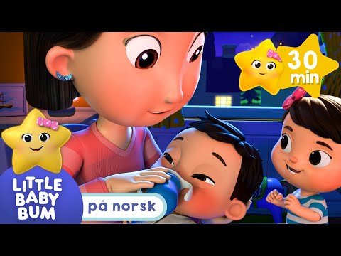 Blinke lille stjerne lill | Little Baby Bum Norsk | Tegneserier og barnerim for barn