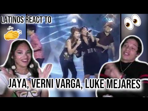 Waleska & Efra react to Jaya, Verni Varga, Luke Mejares, & Arnell Ignacio (live)