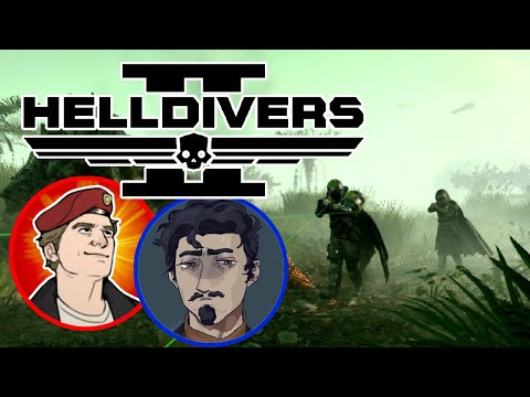 Zach introduces Mike to Helldivers 2