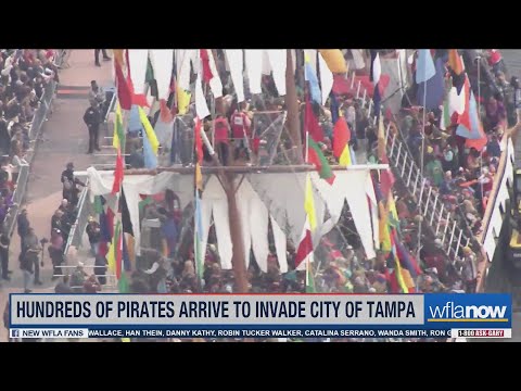 Pirates land at Tampa Convention Center