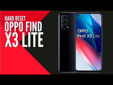 Oppo Find X3 Lite HARD RESET / FORMATEO DE FABRICA SIN SABER CONTRASEÑA