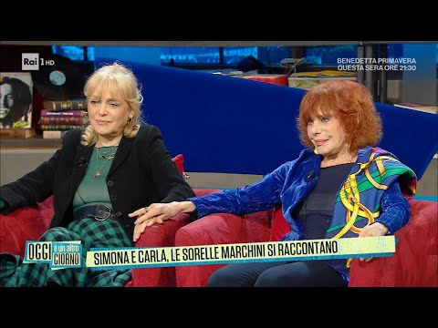 Simona e Carla, le sorelle Marchini si raccontano - Oggi è un altro giorno 24/03/2023
